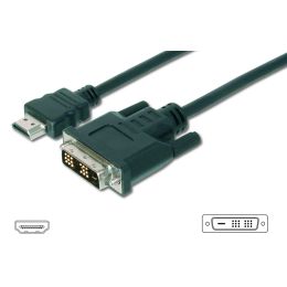 DIGITUS HDMI - DVI-D 18+1 Monitorkabel, 2,0 m
