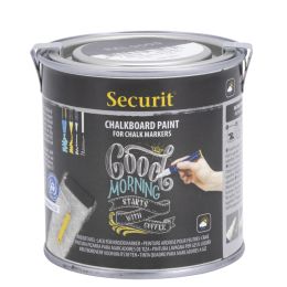 Securit Tafellack PAINT, schwarz, 250 ml