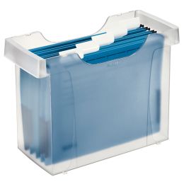 LEITZ Mini-Aktei Hngeregistratur-Box Plus, blau