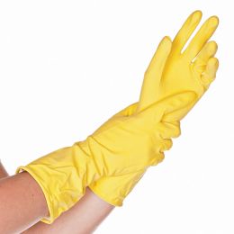 HYGOSTAR Latex-Universal-Handschuh BETTINA, XL, gelb