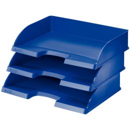 LEITZ Briefablage Plus Standard, DIN A4 quer, blau