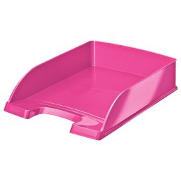 LEITZ Briefablage Plus WOW, A4, Polystyrol, pink