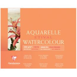 Clairefontaine Knstlerblock Aquarelle ETIVAL, 100 x 150 mm