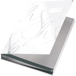 LEITZ Unterschriftenmappe Design, 18 Fcher, grau