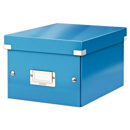 LEITZ Ablagebox Click & Store WOW, DIN A5, blau