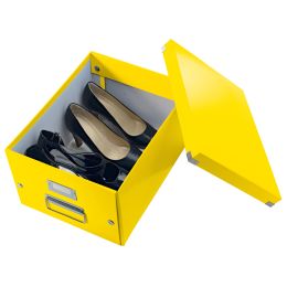 LEITZ Ablagebox Click & Store WOW, DIN A4, schwarz