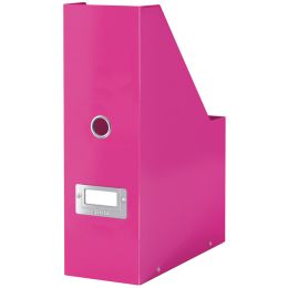 LEITZ Stehsammler Click & Store WOW, A4, Hartpappe, pink