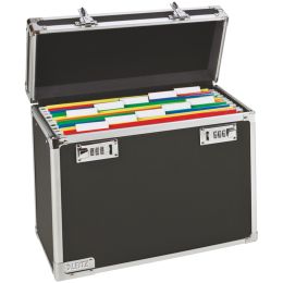 LEITZ Mobile Hngeregistratur-Box, schwarz/chrom