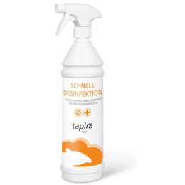 Tapira Flächen-Desinfektionsspray, 1 Liter Sprühflasche