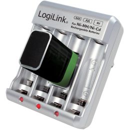 LogiLink Stecker-Ladegert, silber