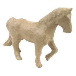 décopatch Pappmaché-Figur Pferd, 110 mm