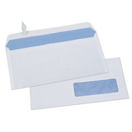 GPV Briefumschläge DL, 110 x 220 mm, weiß, ohne Fenster