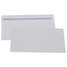 GPV Briefumschläge, DL, 110 x 220 mm, weiß, 80 g/qm