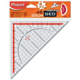 Maped Geometriedreieck Technic, Hypotenuse: 260 mm