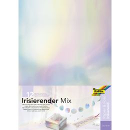 folia irisierender Papier-Mix, 250 x 350 mm