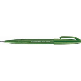PentelArts Faserschreiber Brush Sign Pen, grn