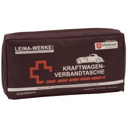 LEINA KFZ-Verbandtasche Elegance, Inhalt DIN 13164, schwarz