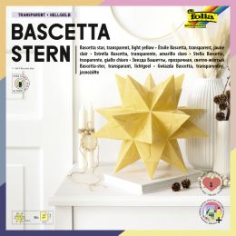 folia Faltbltter Bascetta-Stern, 200 x 200 mm, rosa