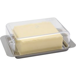 APS Kühlschrank-Butterdose, aus Edelstahl