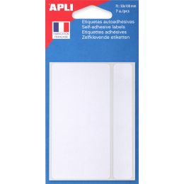 APLI Vielzweck-Etiketten, 5 x 35 mm, wei