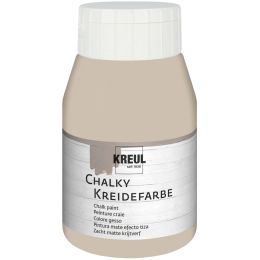 KREUL Kreidefarbe Chalky, Snow White, 500 ml