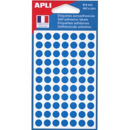 agipa APLI Markierungspunkte, Durchmesser: 8 mm, rund, blau
