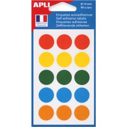 agipa APLI Markierungspunkte, Durchmesser: 8 mm, rund, gelb