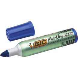 BIC Permanent-Marker Marking Onyx 1482, Rundspitze, blau