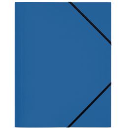ELBA Eckspannermappe Standard, DIN A4, aus PP, blau