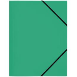 ELBA Eckspannermappe Standard, DIN A4, aus PP, grün