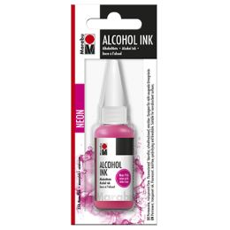Marabu permanente Tinte Alcohol Ink, neon-gelb (321), 20 ml