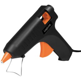 LogiLink Heißklebepistole, 20 Watt, schwarz/orange
