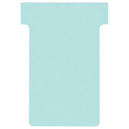 nobo T-Karten, Größe 2 / 60 mm, 170 g/qm, blau