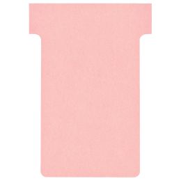 nobo T-Karten, Größe 2 / 60 mm, 170 g/qm, pink