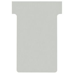 nobo T-Karten, Größe 2 / 60 mm, 170 g/qm, grau