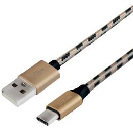 LogiLink Daten- & Ladekabel, USB-A - USB-C Stecker, 1,0 m