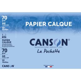 CANSON Transparentpapier, satiniert, DIN A3, 90 g/qm