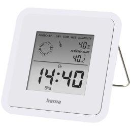 hama Thermo-/Hygrometer TH50, weiß