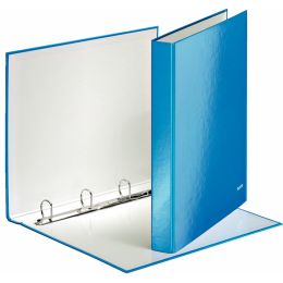 LEITZ Ringbuch WOW, DIN A4, Hartpappe, blau
