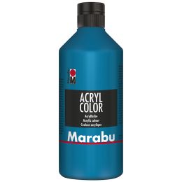 Marabu Acrylfarbe Acryl Color, 500 ml, schwarz 073