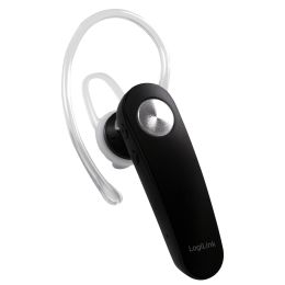 LogiLink Bluetooth 4.2 In-Ear Headset mit Ohrbügel, schwarz