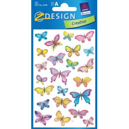 AVERY Zweckform Z-Design Sticker Schmetterlinge