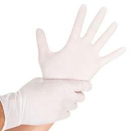 HYGONORM Nitril-Handschuh SAFE LIGHT, XL, wei, puderfrei