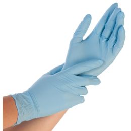 HYGONORM Nitril-Handschuh SAFE LIGHT, XXL, blau, puderfrei