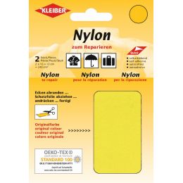 KLEIBER Nylon-Flicken, selbstklebend, gelb