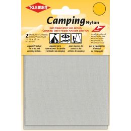KLEIBER Camping-Flicken, Nylon, selbstklebend, hellgrau
