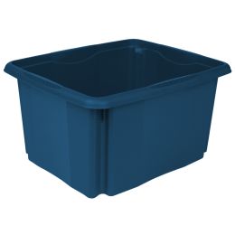 keeeper Aufbewahrungsbox emil eco, 24 Liter, blau