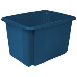 keeeper Aufbewahrungsbox emil eco, 30 Liter, blau