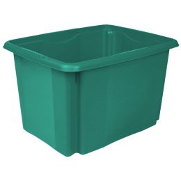 keeeper Aufbewahrungsbox emil eco, 30 Liter, blau