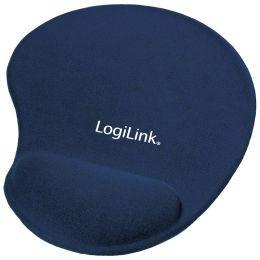 LogiLink Gel Handgelenkauflage mit Maus Pad, blau